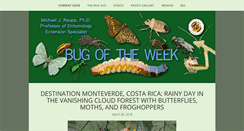 Desktop Screenshot of bugoftheweek.com